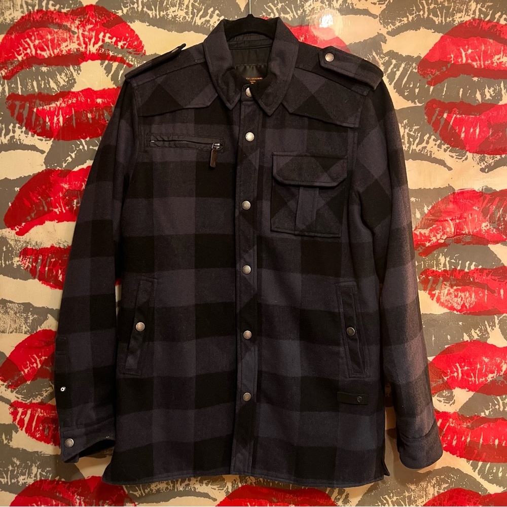 Ben Sherman Black Shacket